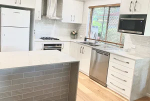 Renovated Kitchen - Greys